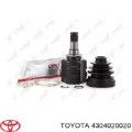 Junta homocinética interna delantera izquierda Toyota Camry V10