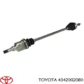 Semieje delantero izquierdo Toyota Corolla E9