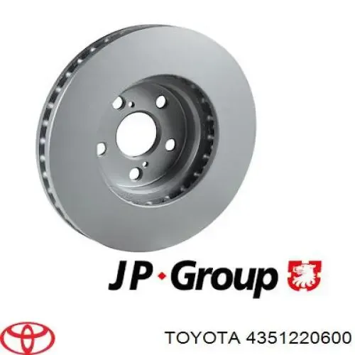 Freno de disco delantero Toyota Celica T16