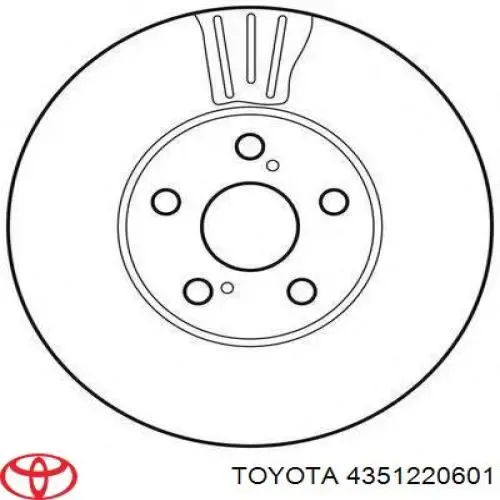 Freno de disco delantero Toyota Celica T16