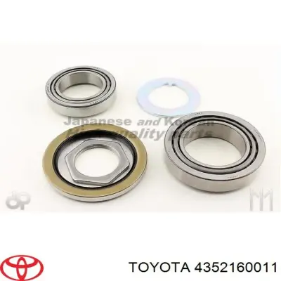 Tuerca, cubo de rueda delantero TOYOTA 4352160011