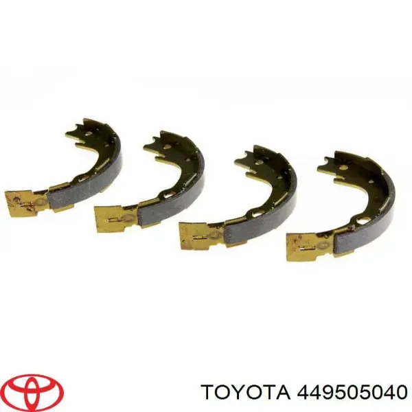 Juego de zapatas de frenos, freno de estacionamiento Toyota Corolla E12