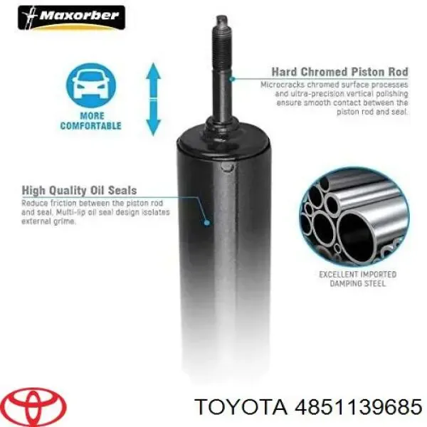 Amortiguador 4851139685 Toyota