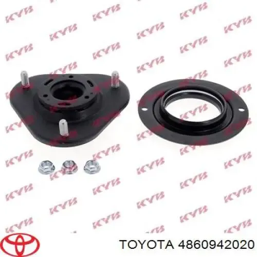 Soporte amortiguador delantero 4860942020 Toyota