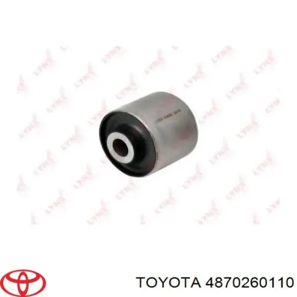 Buje del brazo longitudinal trasero 4870260110 Toyota