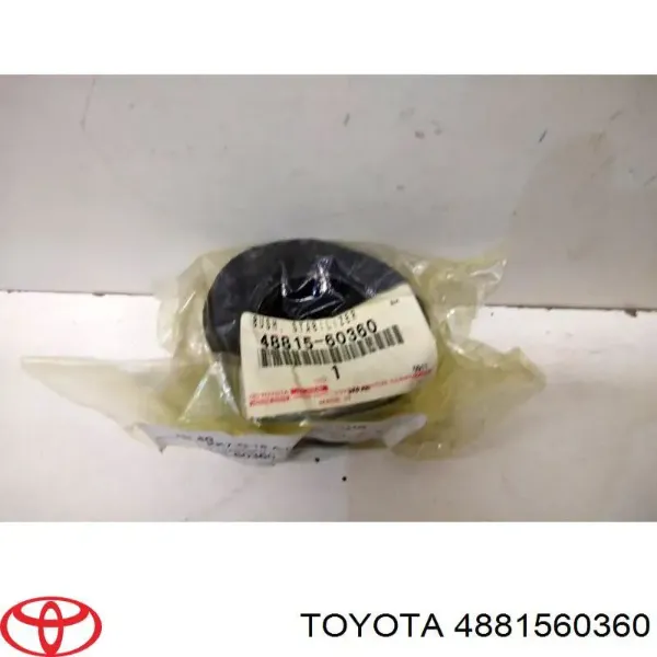 Buje de barra estabilizadora delantera 4881560360 Toyota