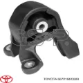 Silentblock del soporte delantero del diferencial trasero Honda CR-V RE