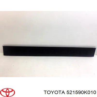 Listón embellecedor/protector, parachoques trasero central TOYOTA 521590K010