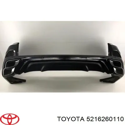 Listón protector, parachoques trasero superior (estribo) TOYOTA 5216260110