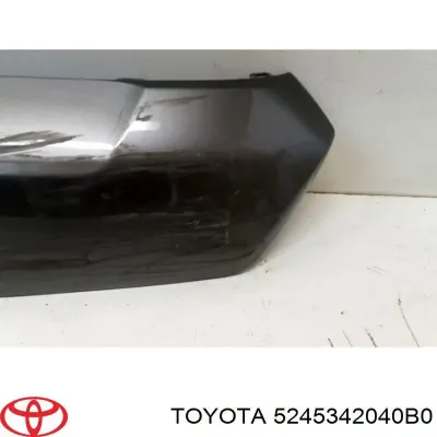 Listón embellecedor/protector, parachoques trasero central TOYOTA 5245342040B0