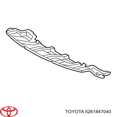Cubierta, parachoques delantero TOYOTA 5261847040
