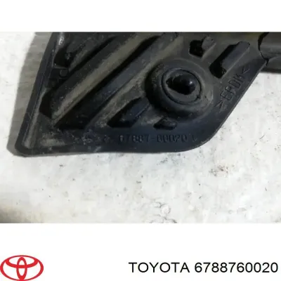 Junta de puerta trasera izquierda (en carrocería) TOYOTA 6788760020