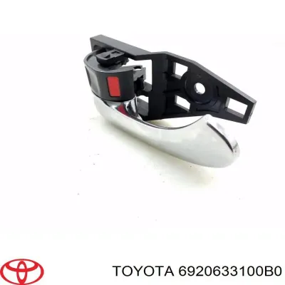 Manecilla de puerta, equipamiento habitáculo, delantera izquierda TOYOTA 6920633100B0