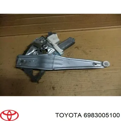 Mecanismo de elevalunas, puerta trasera derecha TOYOTA 6983005100