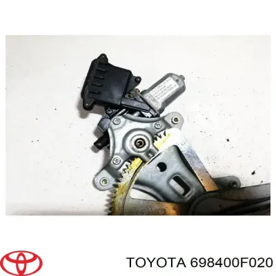 Mecanismo de elevalunas, puerta trasera izquierda TOYOTA 698400F020