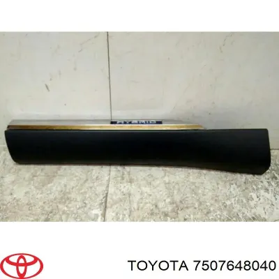 Moldura de puerta trasera izquierda TOYOTA 7507648040