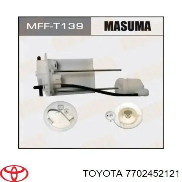 Filtro de combustible 7702452121 Toyota