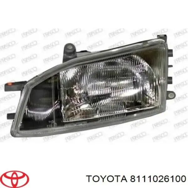 Faro derecho 8111026100 Toyota