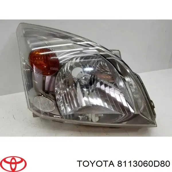 Faro derecho 8113060D80 Toyota