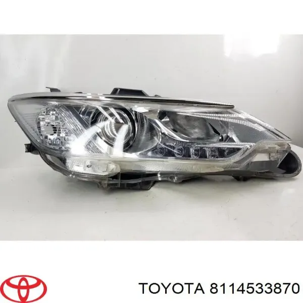Faro derecho 8114533870 Toyota