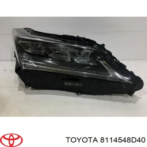 Faro derecho 8114548D40 Toyota