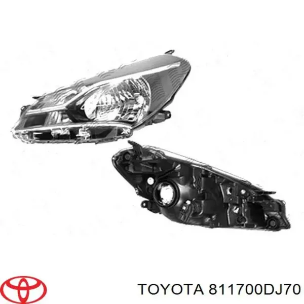Faro izquierdo 811700DJ70 Toyota