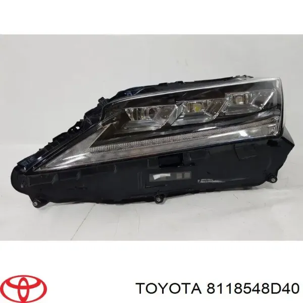 Faro izquierdo 8118548D40 Toyota