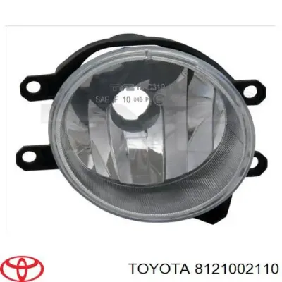 Faro antiniebla derecho TOYOTA 8121002110