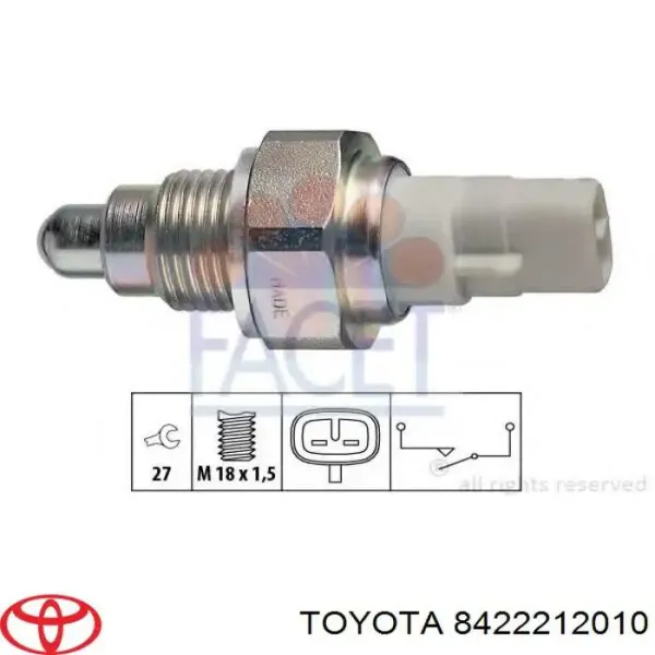 Sensor de caja de transferencia, cambios altas / bajas Toyota Camry II