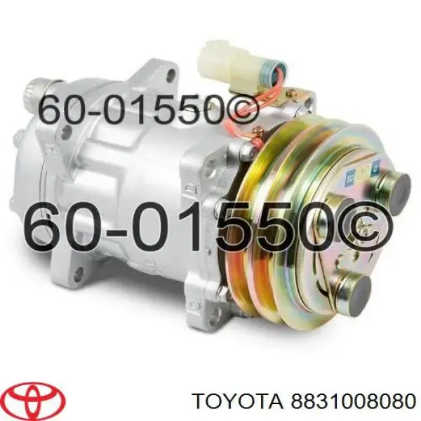 Compresor de aire acondicionado 8832048250 Toyota
