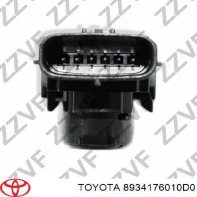 Sensor lateral delantero/trasero de aparcamiento TOYOTA 8934176010D0