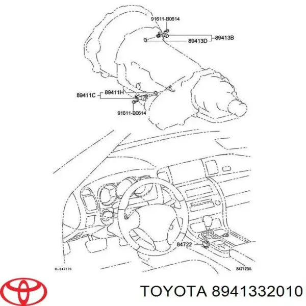 Sensor de velocidad 8941332010 Toyota