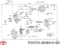Rodamiento alternador Toyota Hilux KUN25