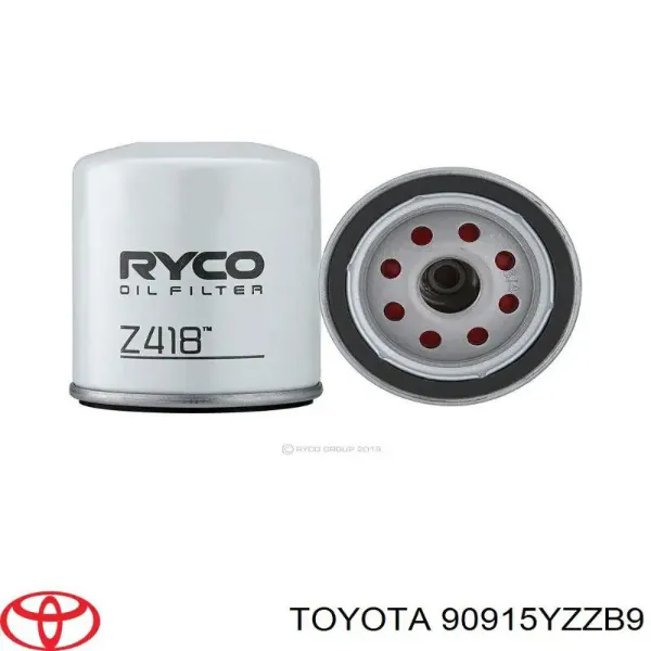 Filtro de aceite 90915YZZB9 Toyota