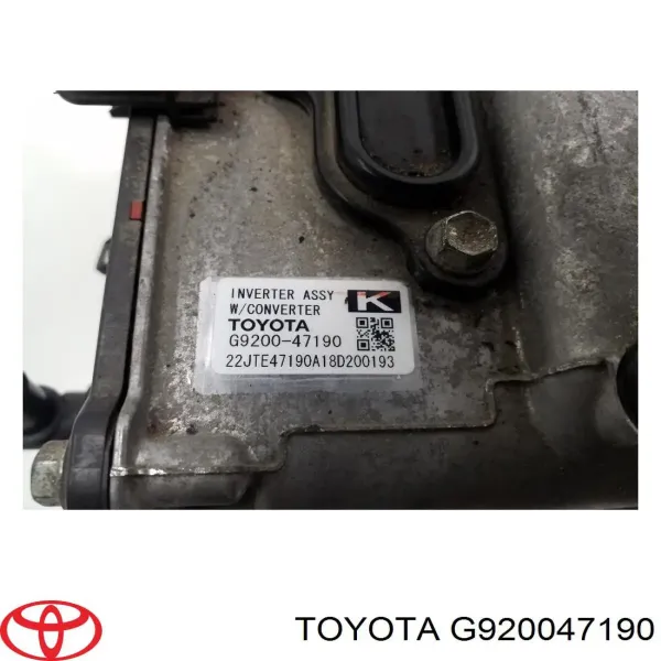  G920047190 Toyota