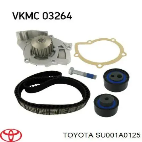 Kit de distribución SU001A0125 Toyota