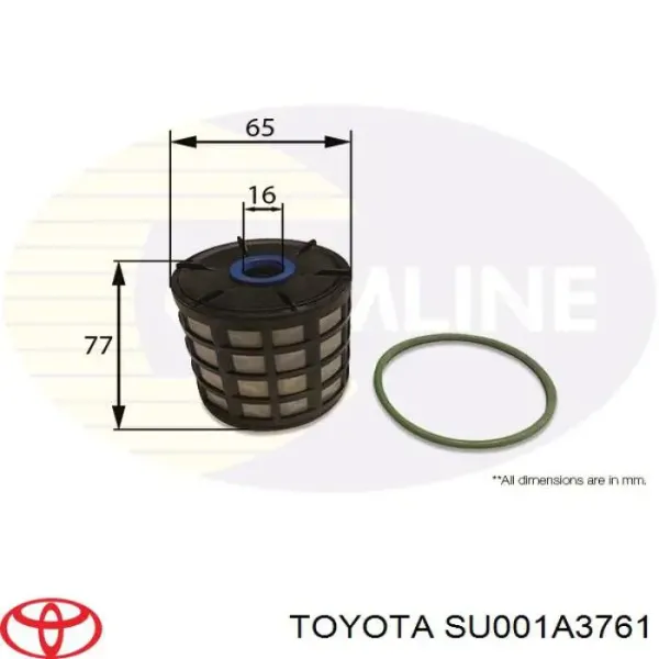 Filtro de combustible SU001A3761 Toyota