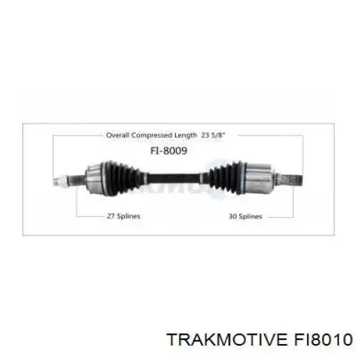 Alternador FI8010 Trakmotive/Surtrack