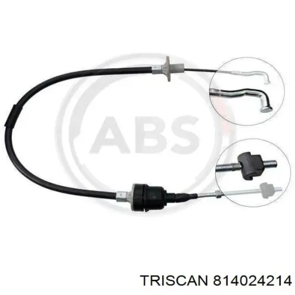 Cable de embrague Opel Astra 51, 52, F35, M35