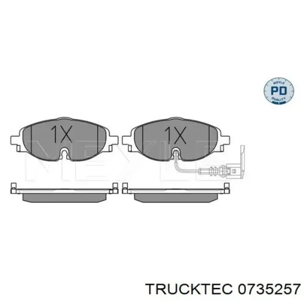 Pastillas de freno delanteras Volkswagen Passat 3G2, CB2