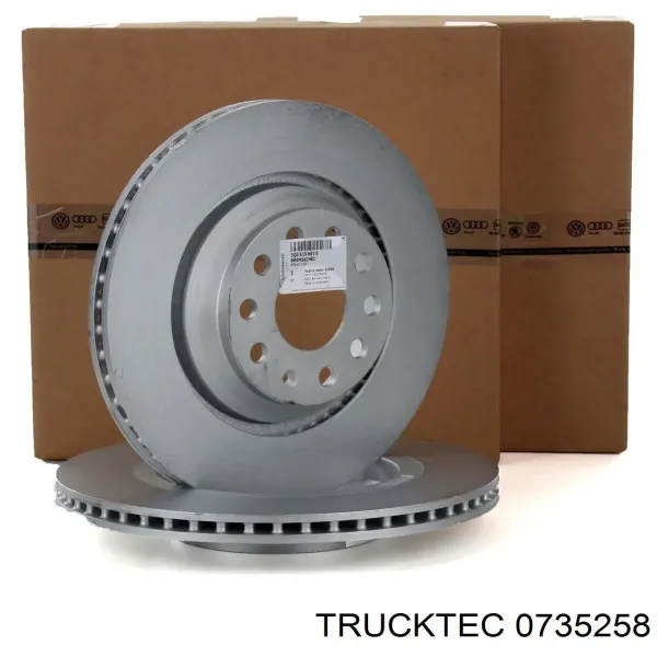 Freno de disco delantero Volkswagen Golf 8 CD1, DA1