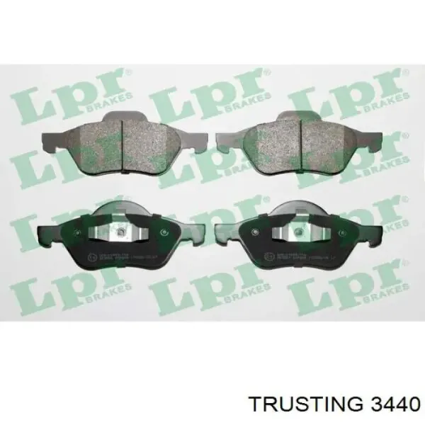 Pastillas de freno delanteras Renault Laguna 2 BG0, BG1