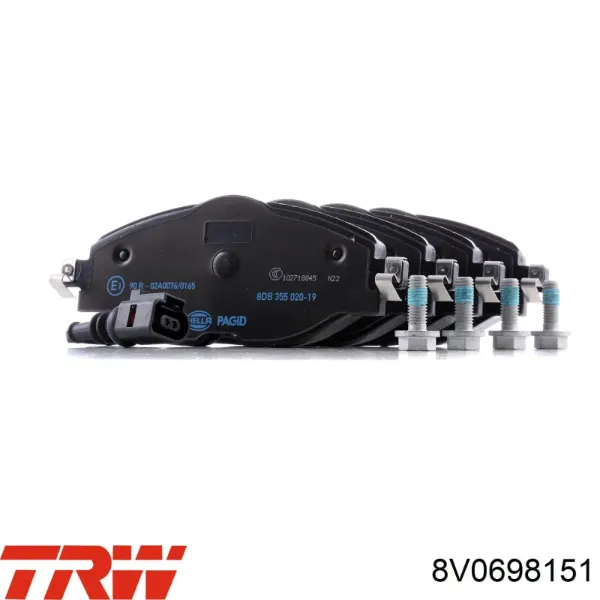 Pastillas de freno delanteras Volkswagen Passat 3G2, CB2