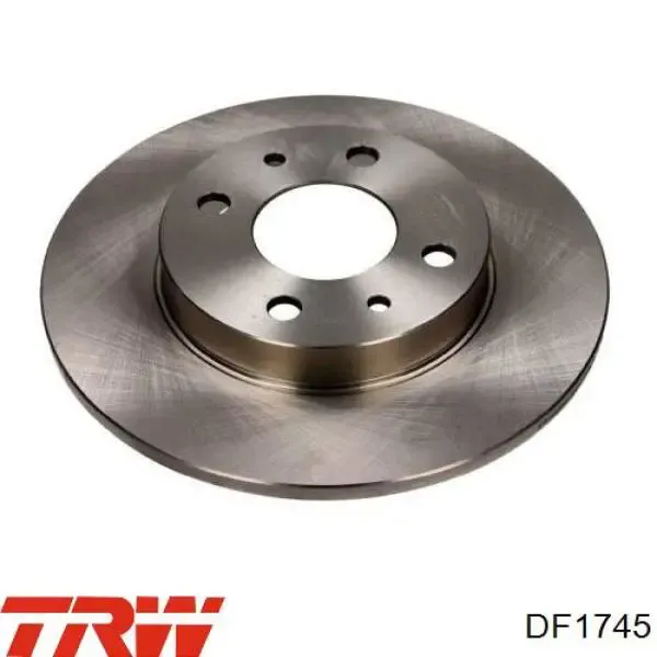 DF1745 TRW DISCHI FRENO (2PZ) FIAT 500 1.3DMJ 09