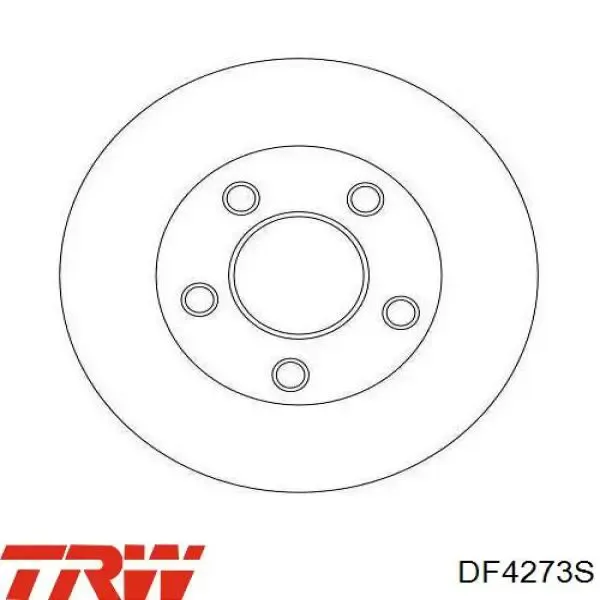 Disco de freno trasero Renault Trafic 2 FL