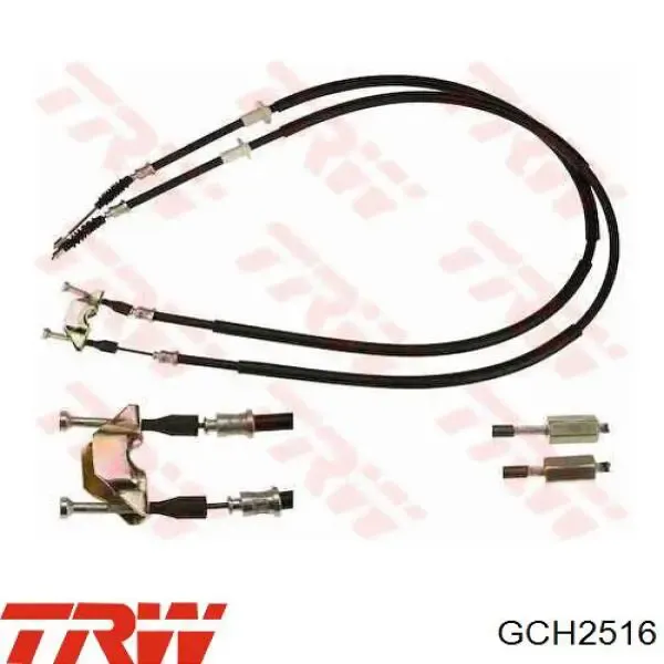Cable de freno de mano trasero derecho/izquierdo 2001224 Beca Cables