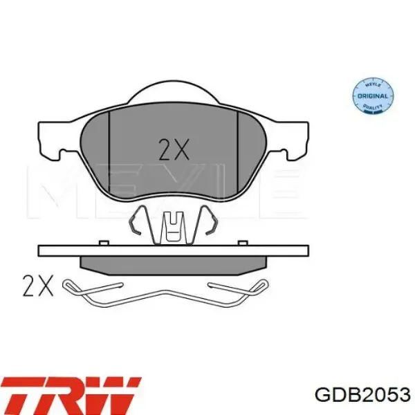 Pastillas de freno delanteras Renault Laguna 2 BG0, BG1