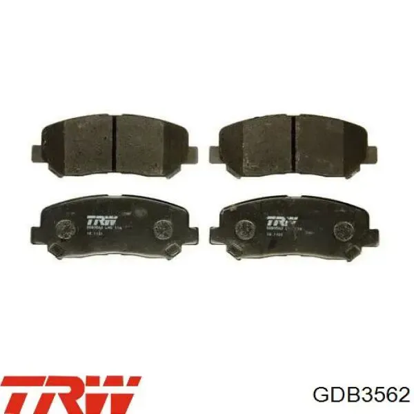 Pastillas de freno delanteras Mazda CX-5 1 KE, GH