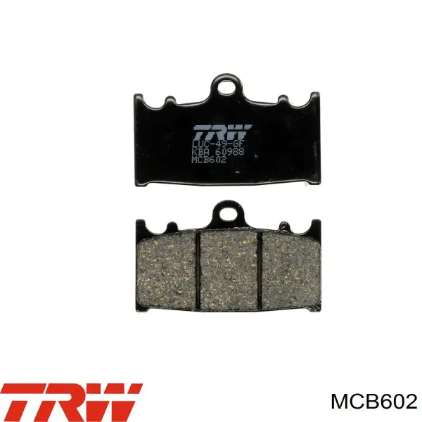 Pastillas de freno 07KA1306 Brembo