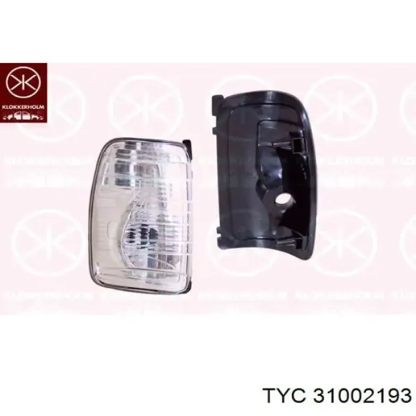 Luz intermitente del espejo retrovisor derecho 01770862 Depo/Loro/Abakus